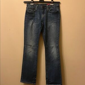 Women's Boot Cut Jeans - Blue
